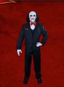 SAW Billy Puppet costume - Costume Creations By Robin