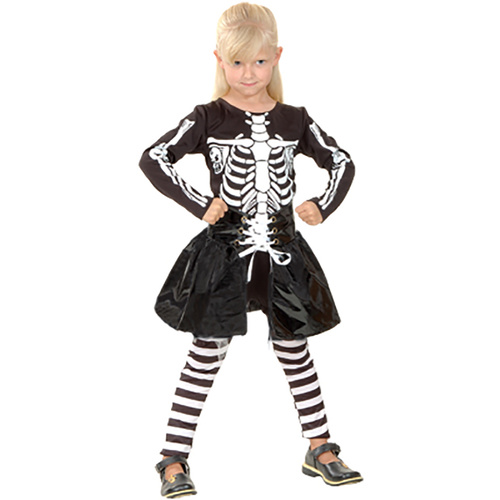 Skeleton Girl Childrens Costume - Costume Creations By Robin