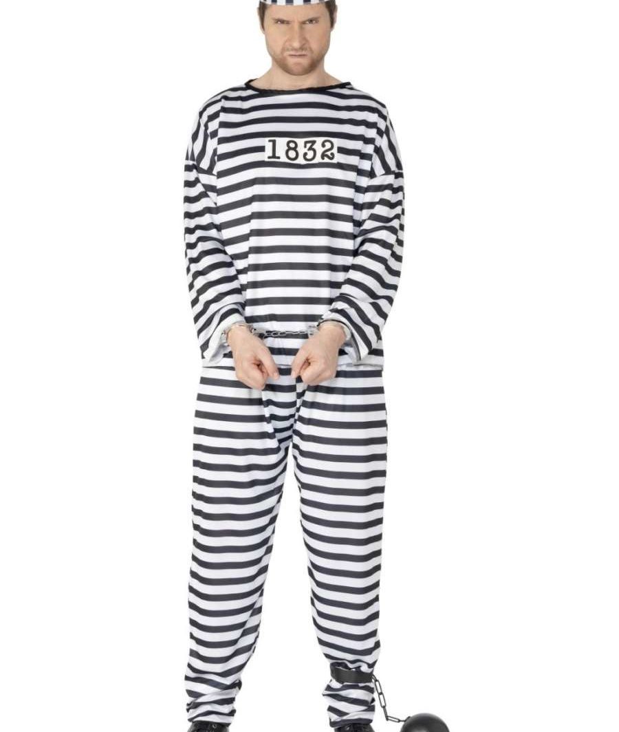 Convict Mens Costume
