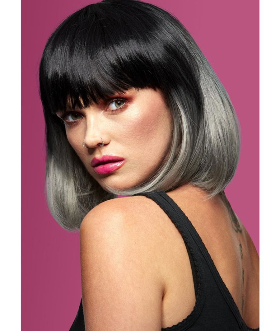 Manic Panic Grey Ombre Wig