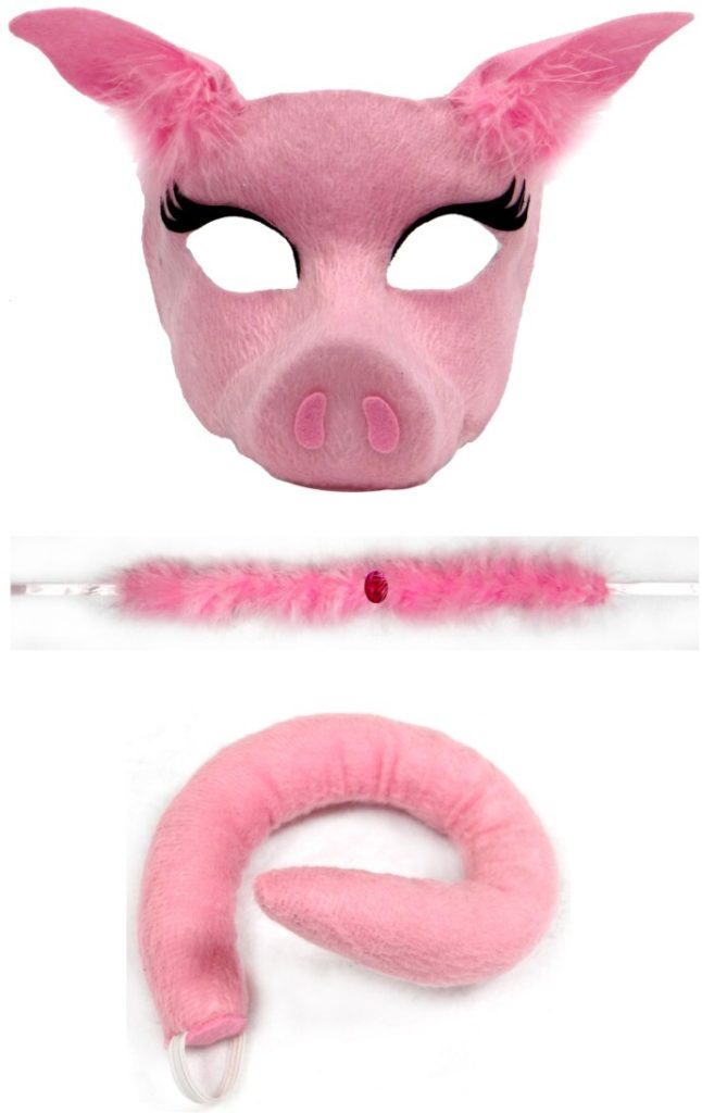 Deluxe Pig Animal Mask Kit Costume Creations By Robin