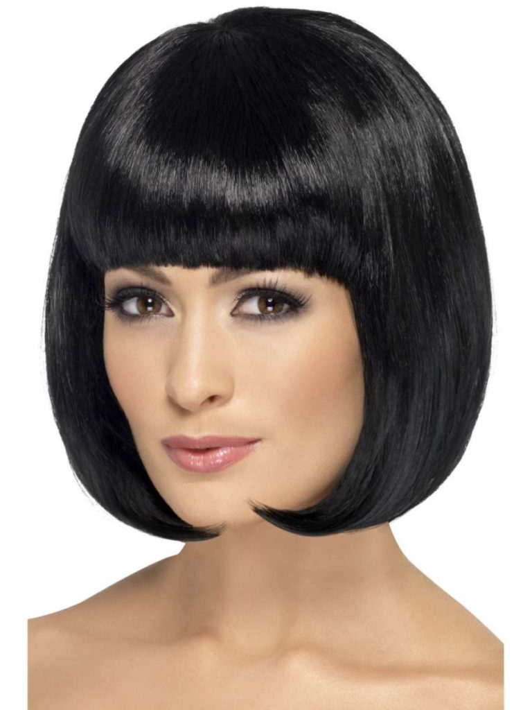 Short Black Bob Partyrama Wig Costume Creations By Robin 