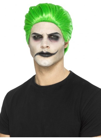 Slick Trickster Joker Green Wig