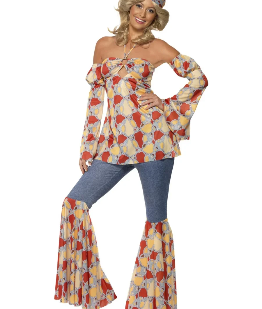 1970's Vintage Hippie Ladies Costume